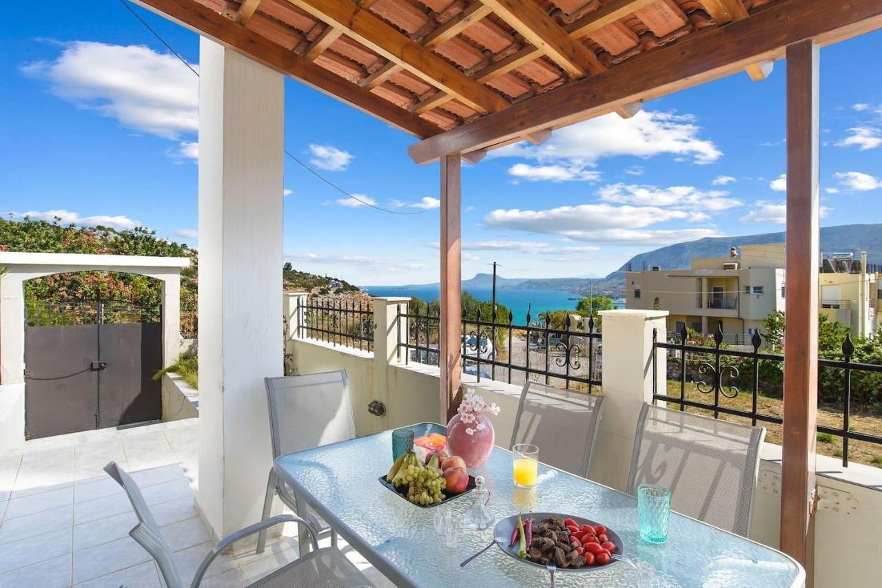 Superior Apartment - Overlooking Chania-With Pool Chania  Exteriör bild