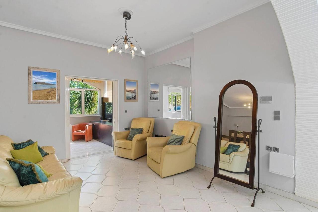 Superior Apartment - Overlooking Chania-With Pool Chania  Exteriör bild