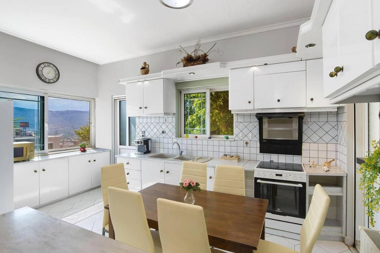 Superior Apartment - Overlooking Chania-With Pool Chania  Exteriör bild