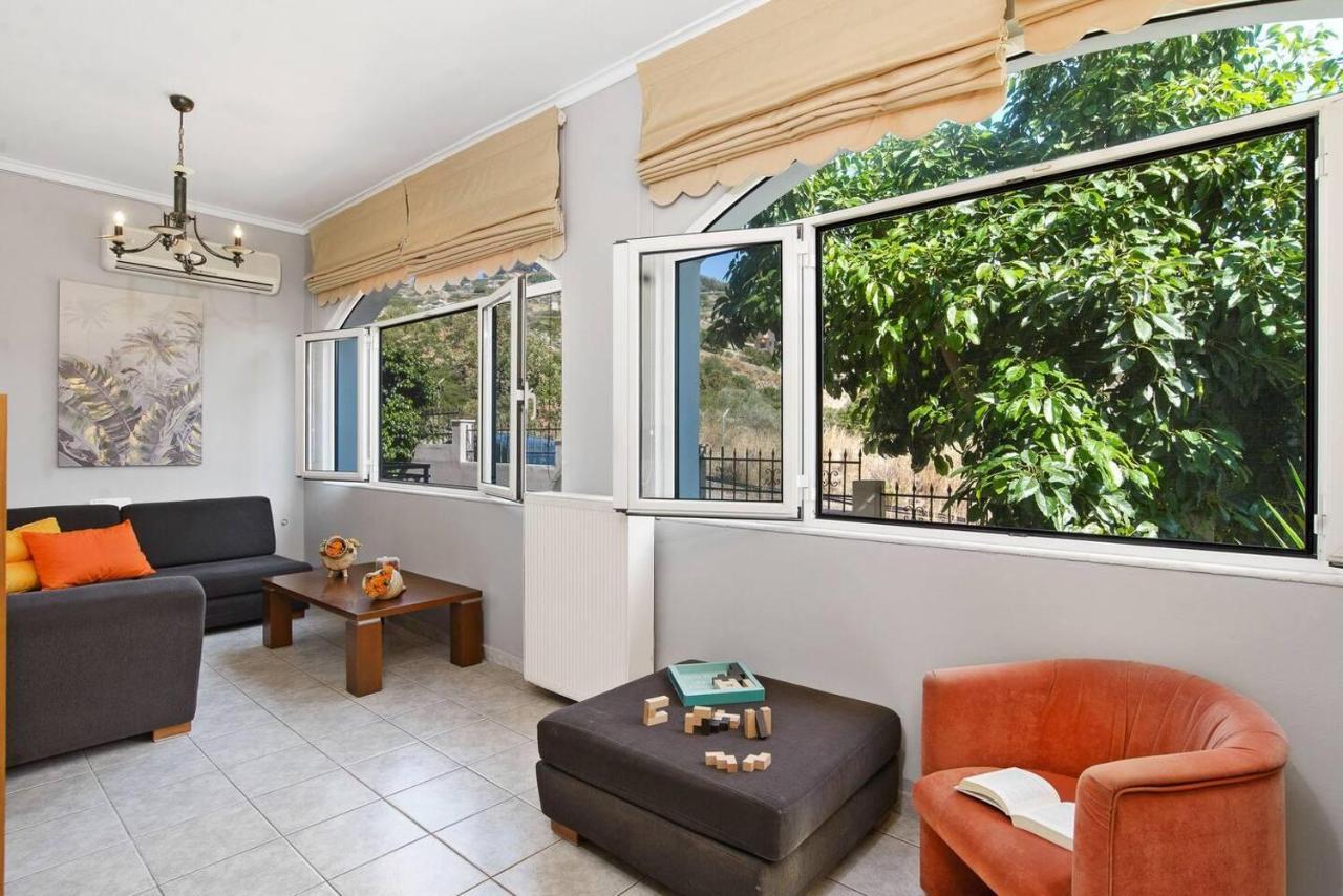 Superior Apartment - Overlooking Chania-With Pool Chania  Exteriör bild