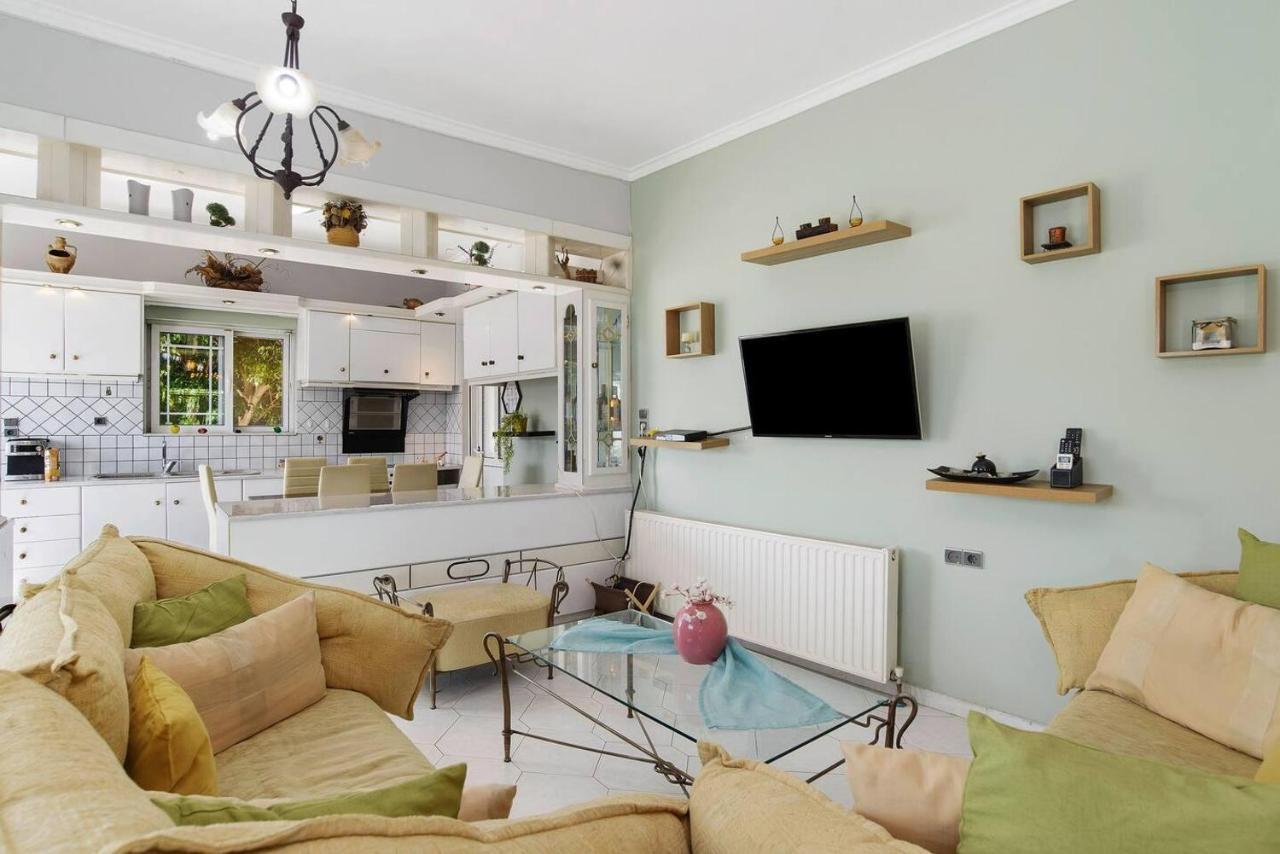 Superior Apartment - Overlooking Chania-With Pool Chania  Exteriör bild